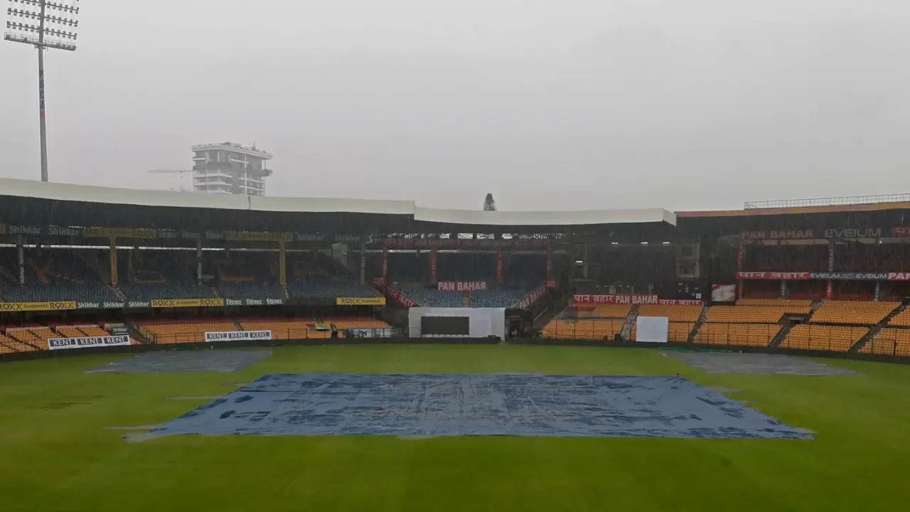 India Vs New Zealand 1st Test Weather Report: Will Rain Spoil Play On Day 1 In Bengaluru?