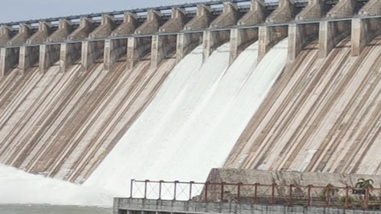 Nagarjuna Sagar Gates Lifted