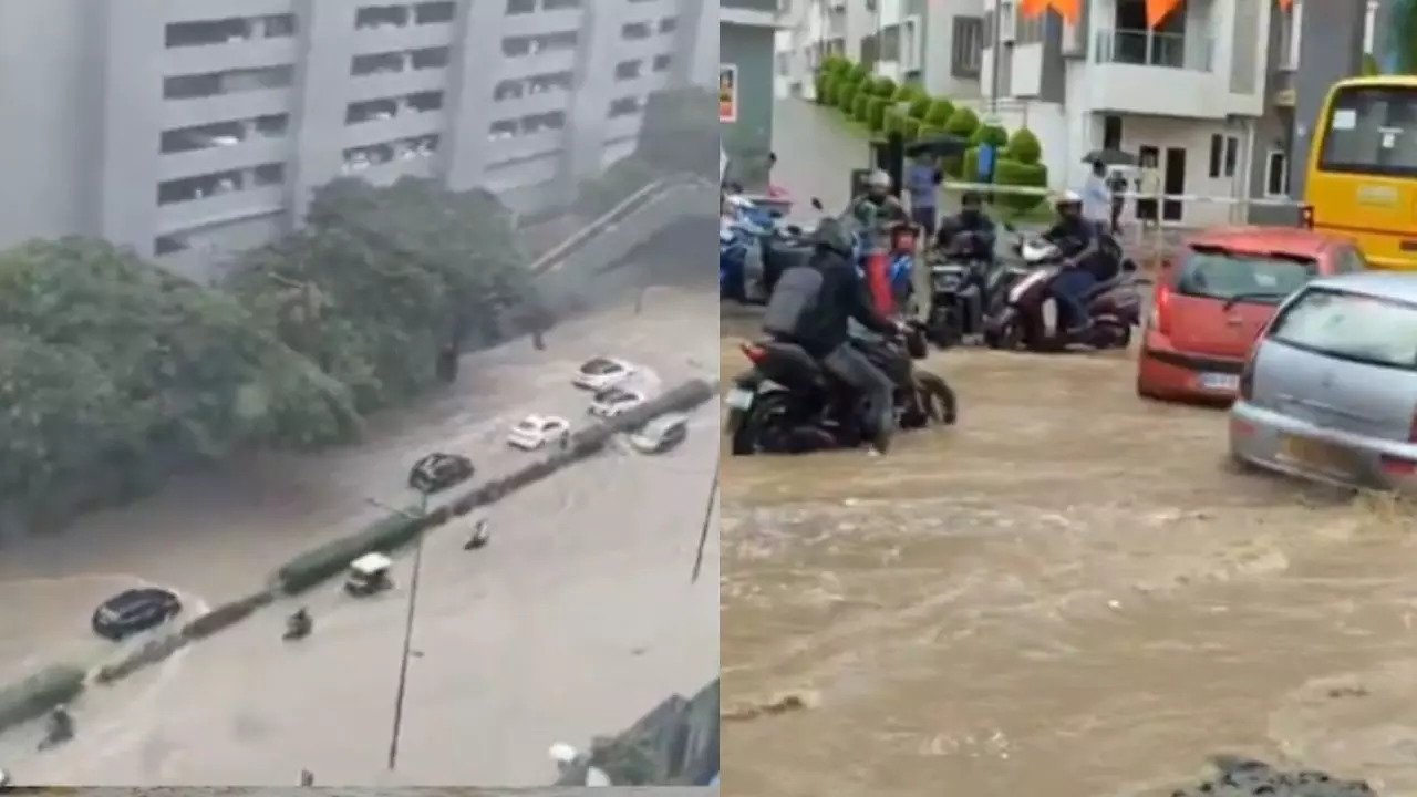 Heavy Rainfall, Waterlogging in Bengaluru