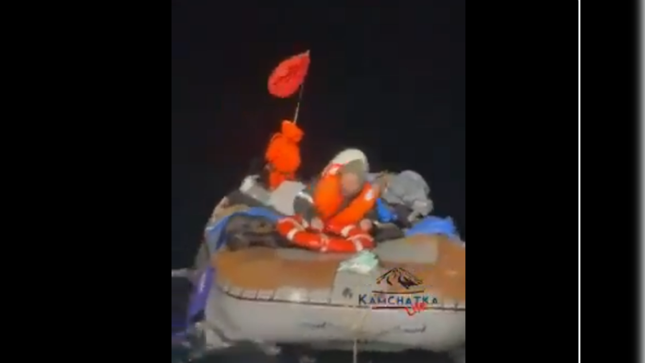 Russian man rescued