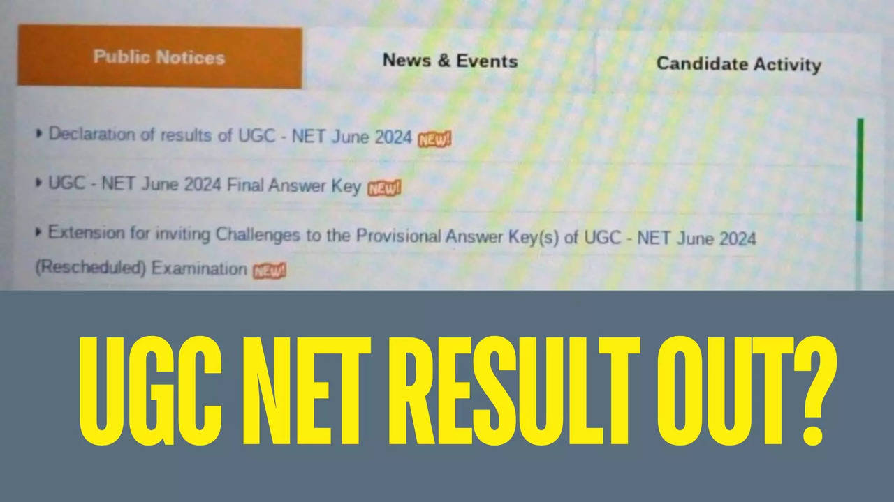 UGC NET Result 2024 Released? Screenshot of Result Link Goes Viral, Students Seek Clarity