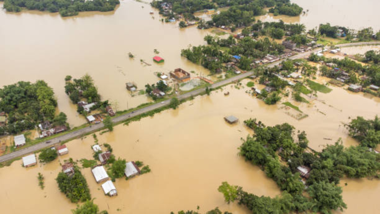 flood aerial istock 