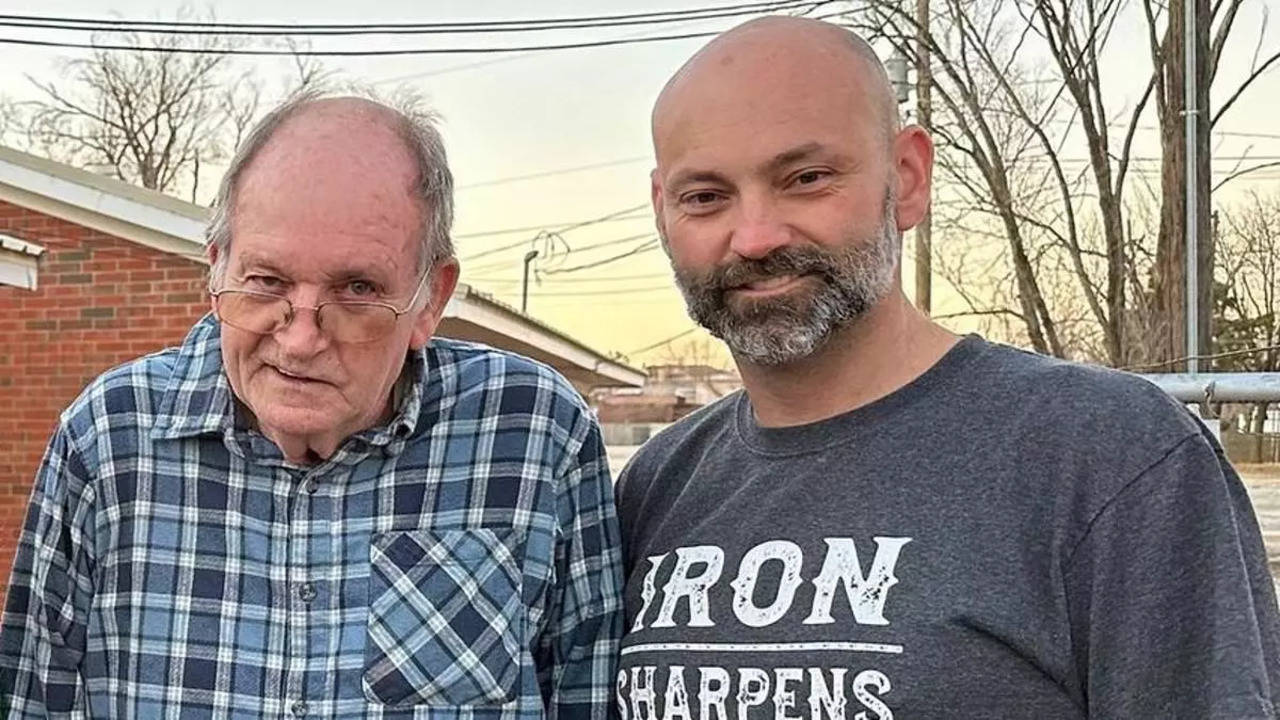 Charles Boehm with his late father Robert Boehm     (Photo Credits: X/Twitter)