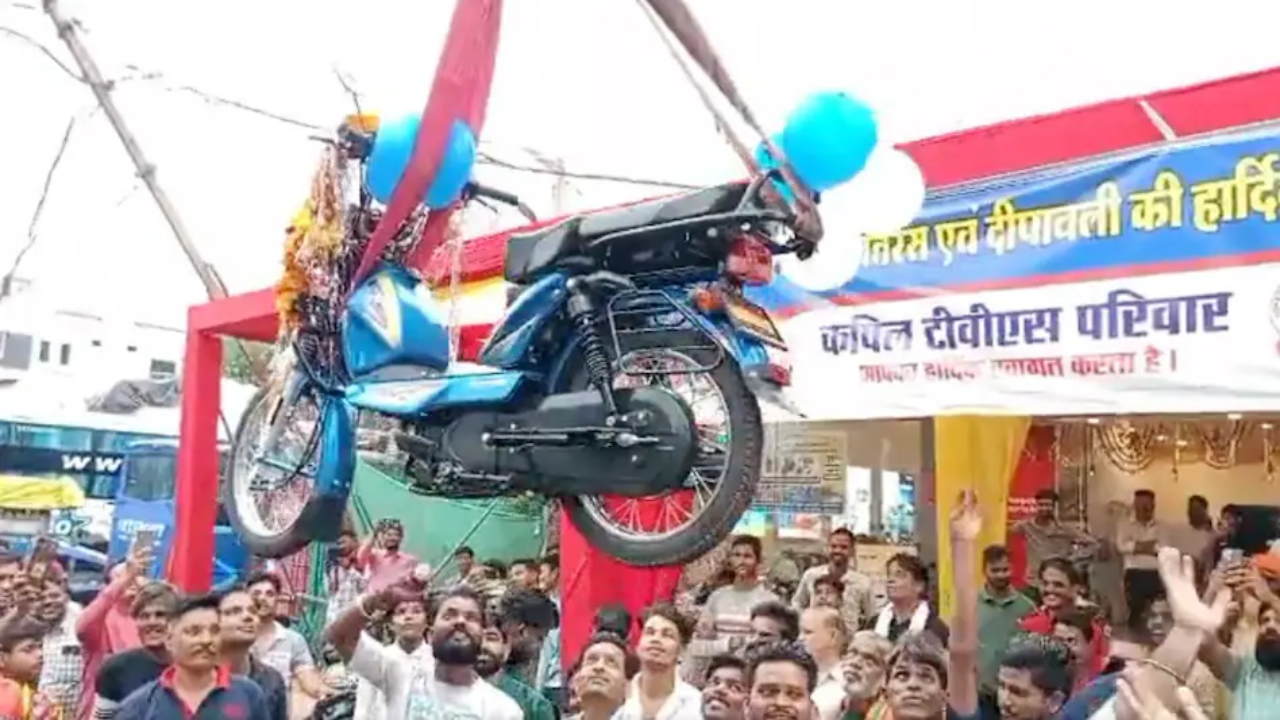 moped purchase celebration viral video