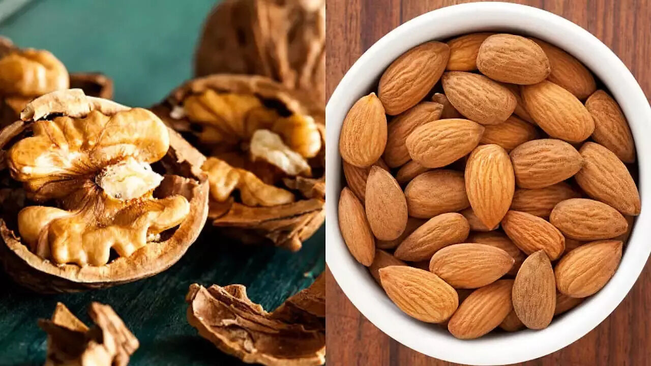 Walnut vs Almonds, Which is Healthier? आरोग्यासाठी अक्रोड खाणे चांगले ...