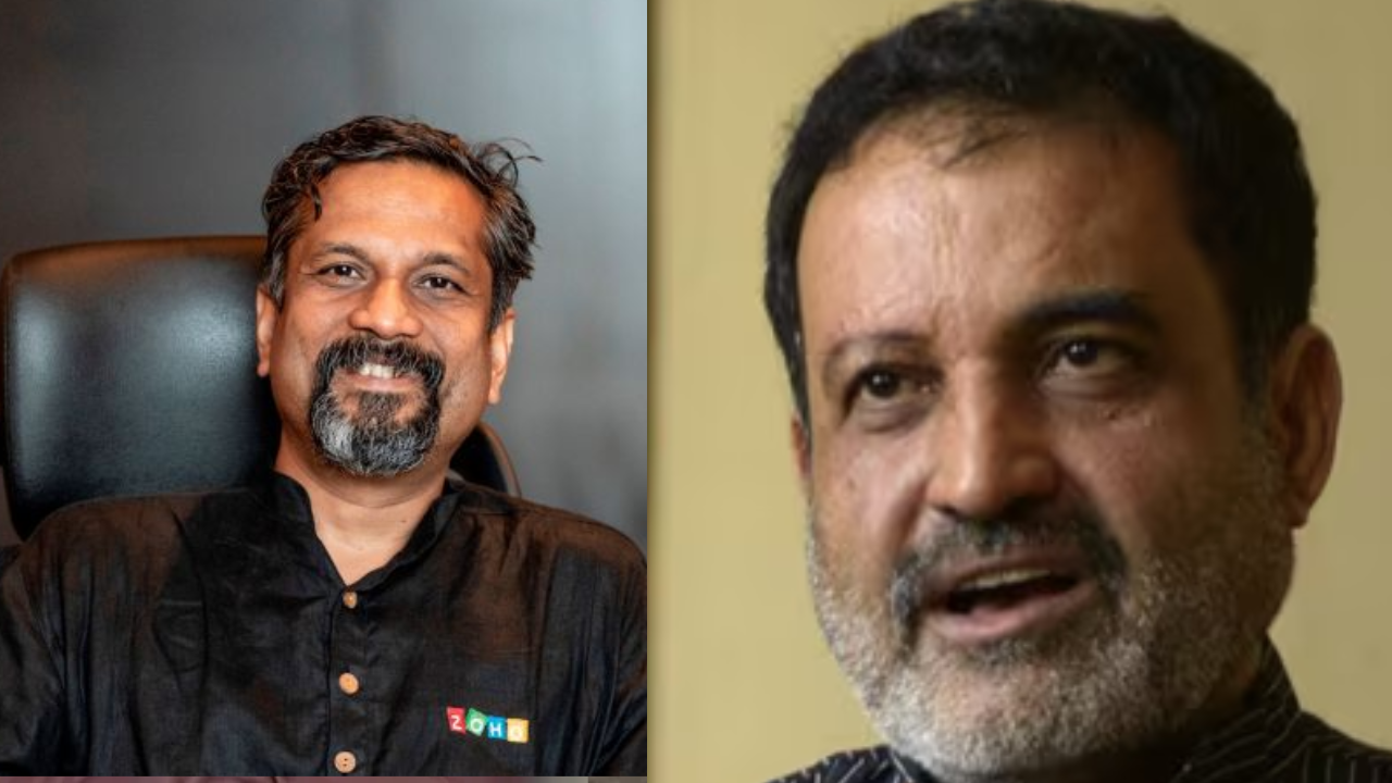 Sridhar Vembu and Mohandas Pai