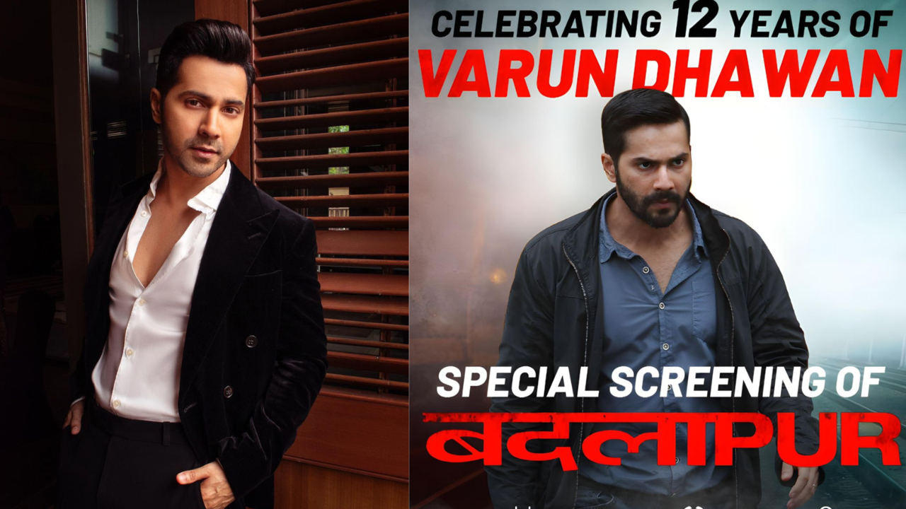 ?Varun Dhawan's Badlapur To Hit Theatres On THIS Date As Actor Celebrates 12 Years In Industry? (Image Credit: X)