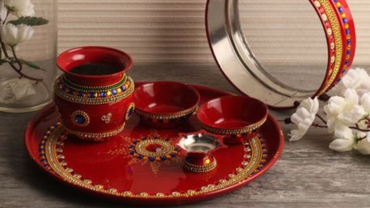 Karwa Chauth 2024: Traditional Thali Decoration Ideas