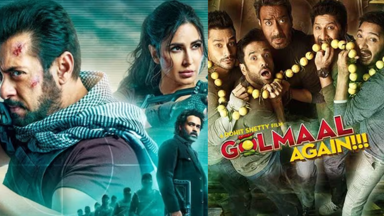 Top-Grossing Diwali Movies That Lit Up Festive Season For Bollywood In The Last Decade: Tiger 3 To Golmaal Again