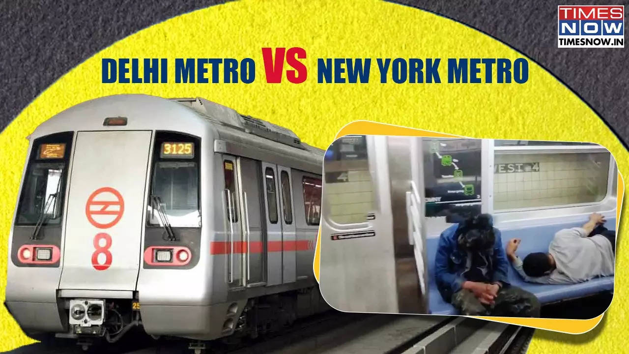 delhi metro vs new york metro.