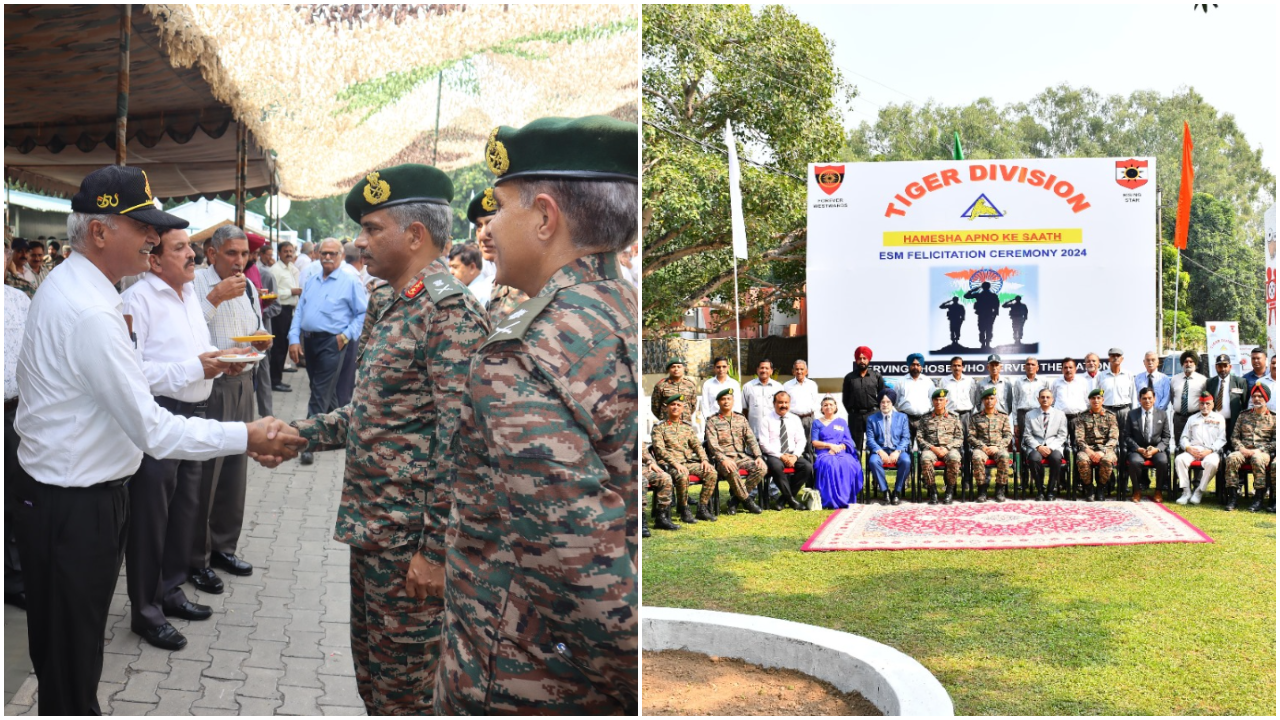 Indian Army Organises Veterans Outreach Program And Felicitation Ceremony in Jammu