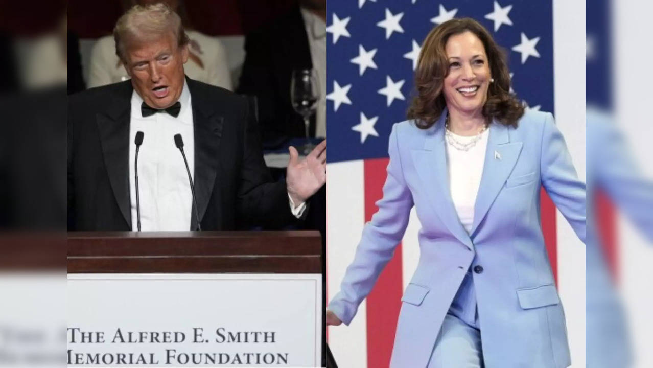 Donald Trump Roasts Kamala Harris For Missing Al Smith Event