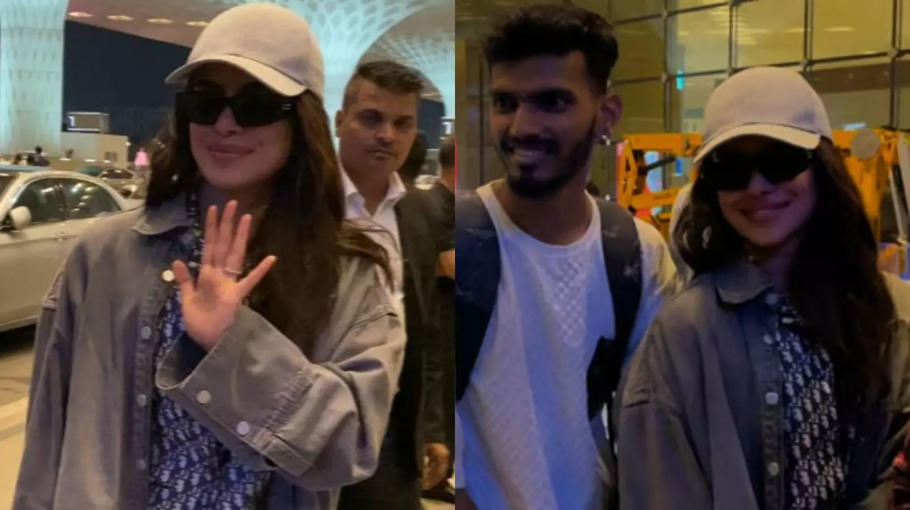 Priyanka Chopra Poses With Paps At Mumbai Airport, Netizens Say 'She Came And Conquered'