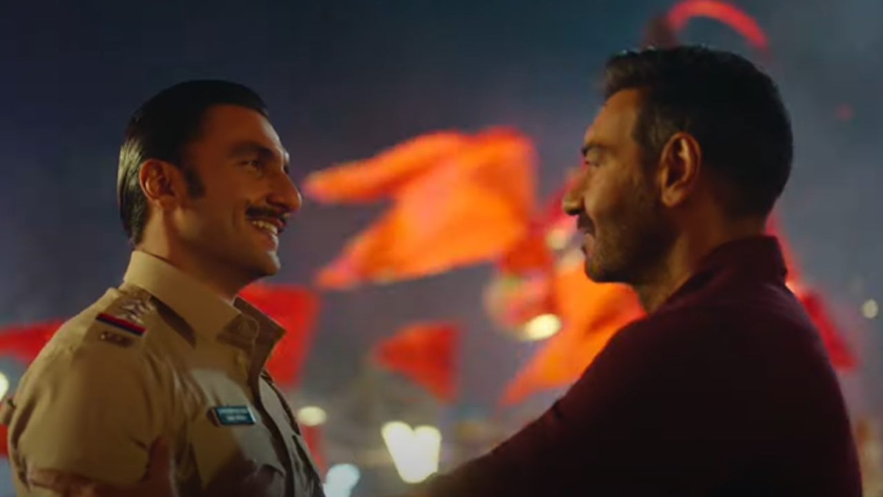 Jai Bajrangbali From Singham Again OUT: Ajay Devgn, Ranveer Singh Shine In Energetic Song Referencing Ramayana