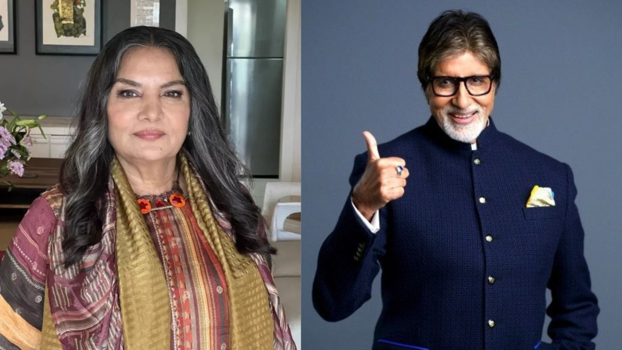 Shabana Azmi Reveals Mom Refused Watching Her 1st TV Show As It Clashed With KBC: Amitabh Bachchan Ke Samne... (Image Credit: X)