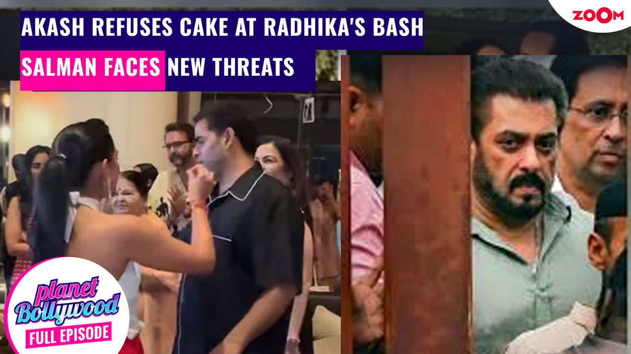 Akash Ambani REFUSES to eat cake at Radhika's bash Salman gets new