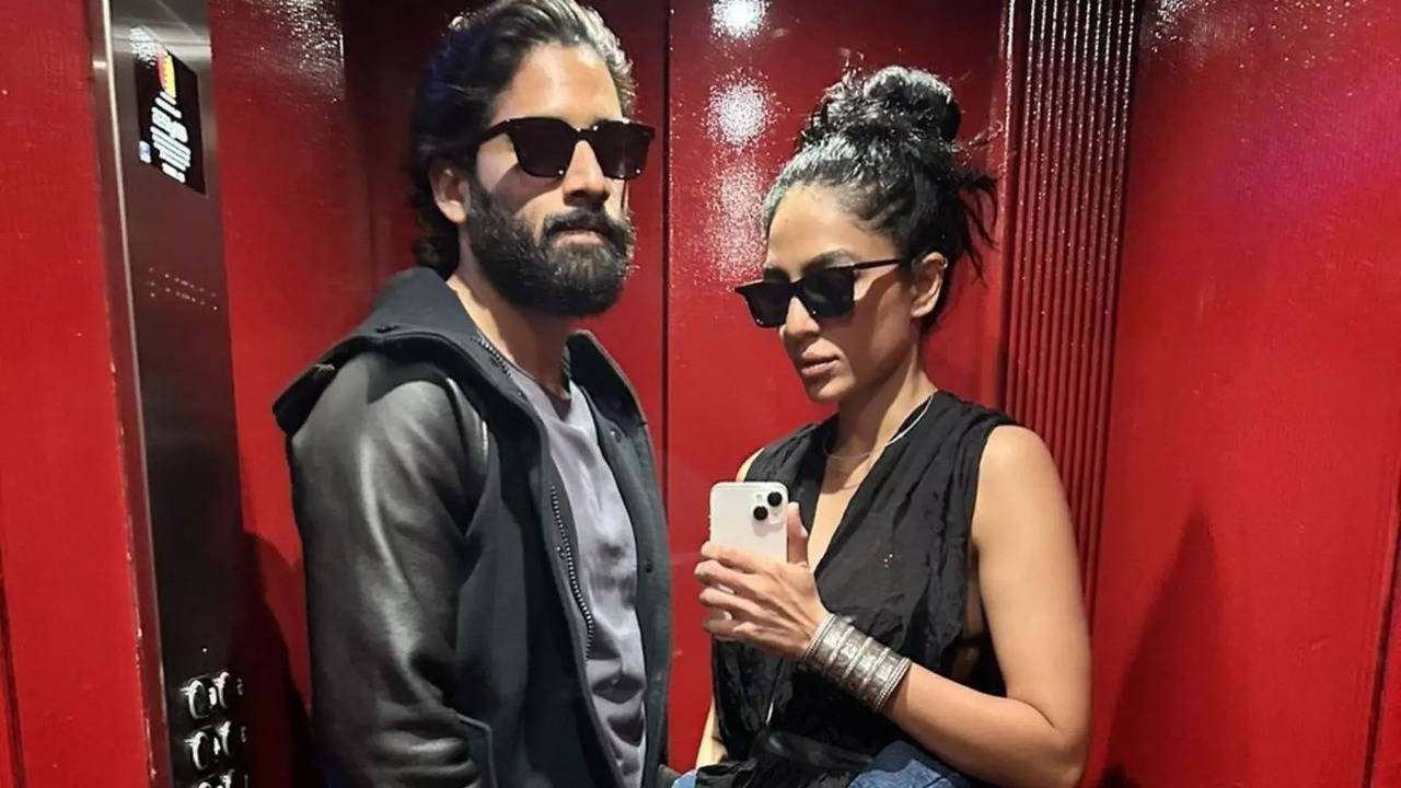 Naga Chaitanya, Sobhita Dhulipala Serve Uber-Cool Vibes As They Twin In Black Post Engagement