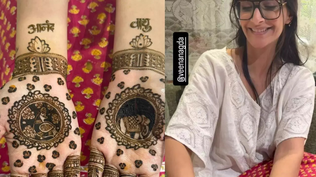 Sonam Kapoor Mehendi Design