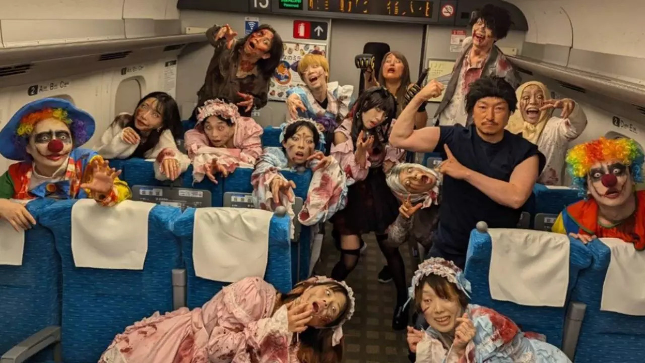 Halloween on Wheels Japan's bullet train hosts the world's first zombie apocalypse experience
