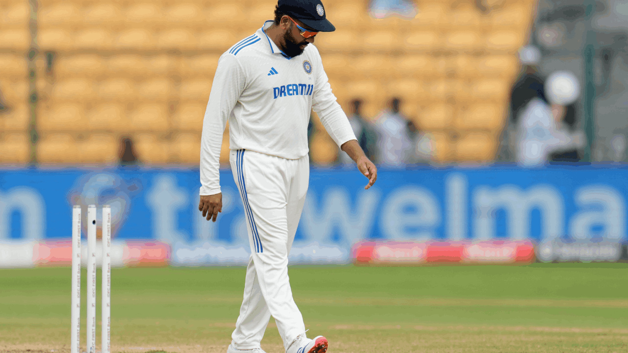 Rohit Sharma Test bengaluru nz defeat AP