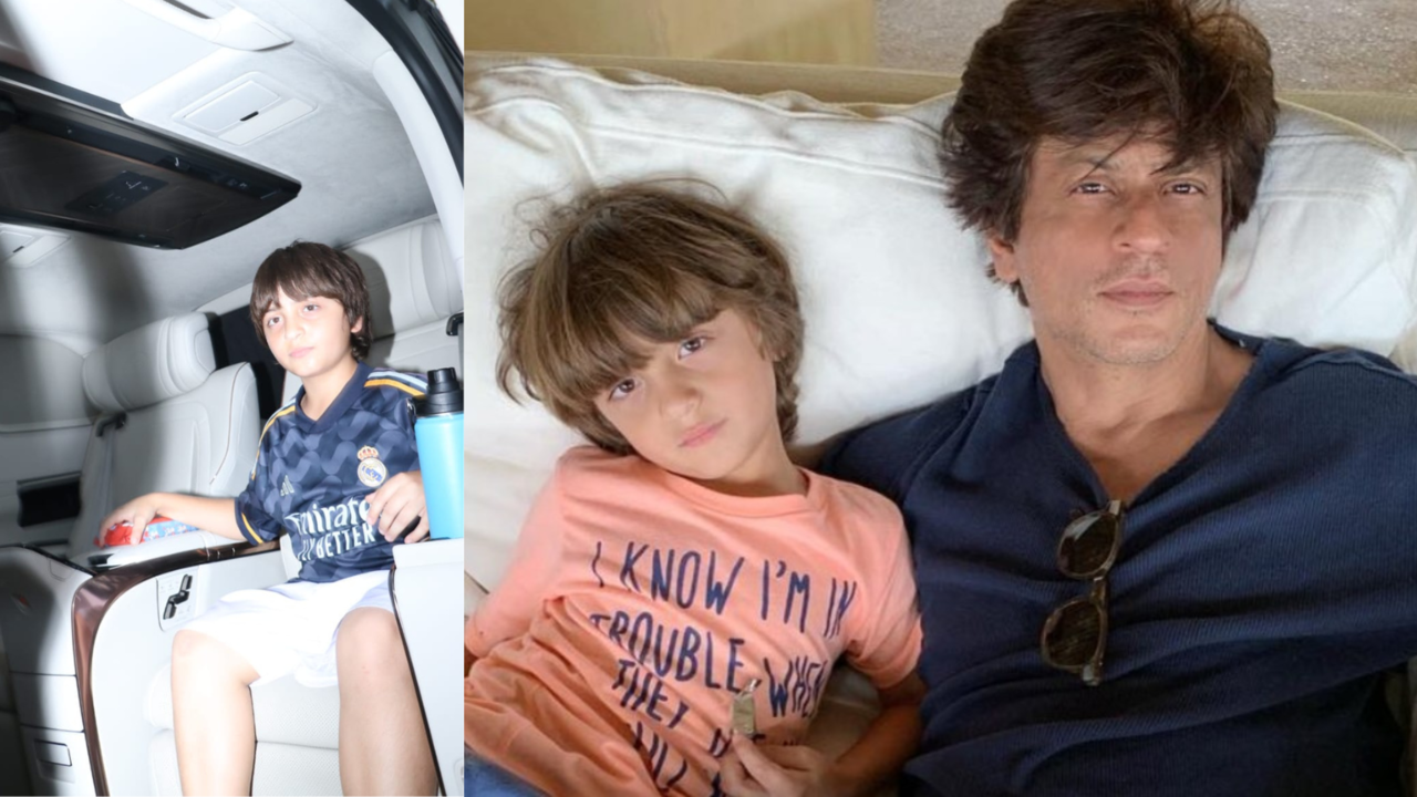 ​Shah Rukh Khan's Son AbRam Lights Up City With His Charm, Cutely Nods Head As Pap Says 'SRK Ko Salaam Bolna.' WATCH​ (Image Credit: Instagram)