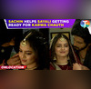 Udne Ki Aasha Sachin  Sayali share a ROMANTIC moment as he helps her prepare for Karwa Chauth