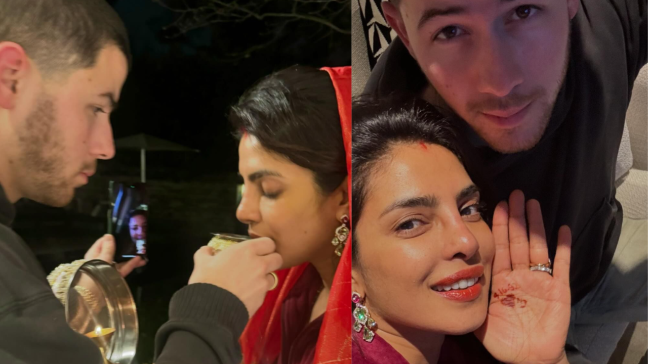 Karwa Chauth 2024: Nick Jonas Breaks Priyanka Chopra's Fast, Video Calls Actress' Mother During Rituals