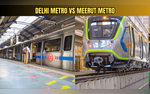 Delhi Metro vs Meerut Metro How The Two Differ In Speed Length and Features