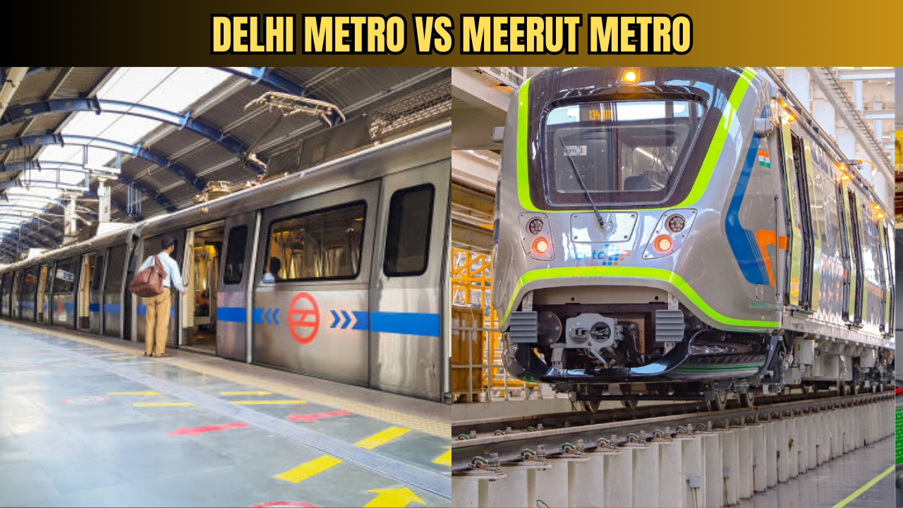 Delhi Metro vs Meerut Metro