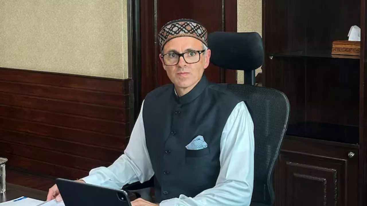 Jammu and Kashmir Chief Minister Omar Abdullah