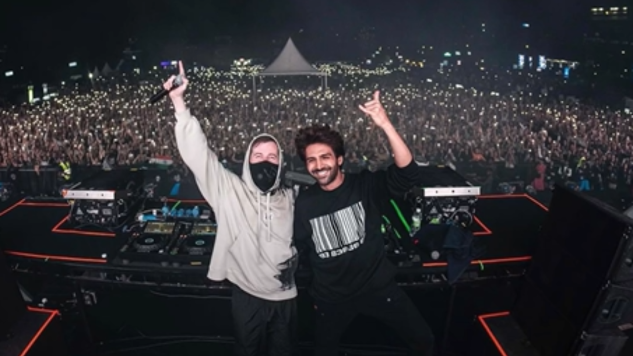 Kartik Aaryan Aka Bhool Bhulaiyaa 3's Rooh Baba Meets DJ Alan Walker