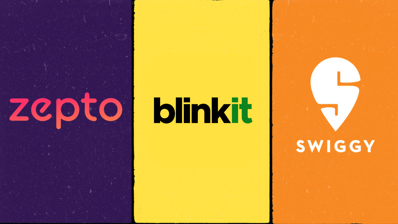 Zepto, Blinkit, Swiggy