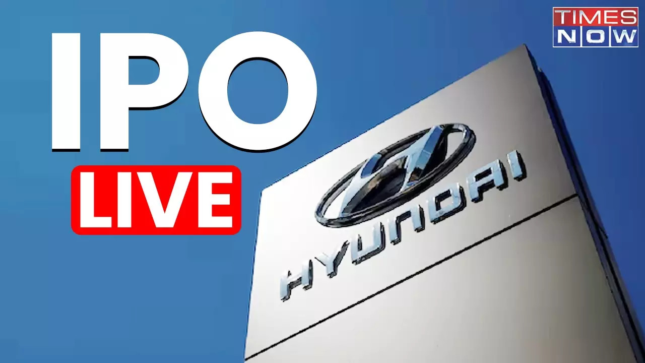 Hyundai IPO Stock Price Indias Largest IPO Disappoints On D-Street - Live Updates Here