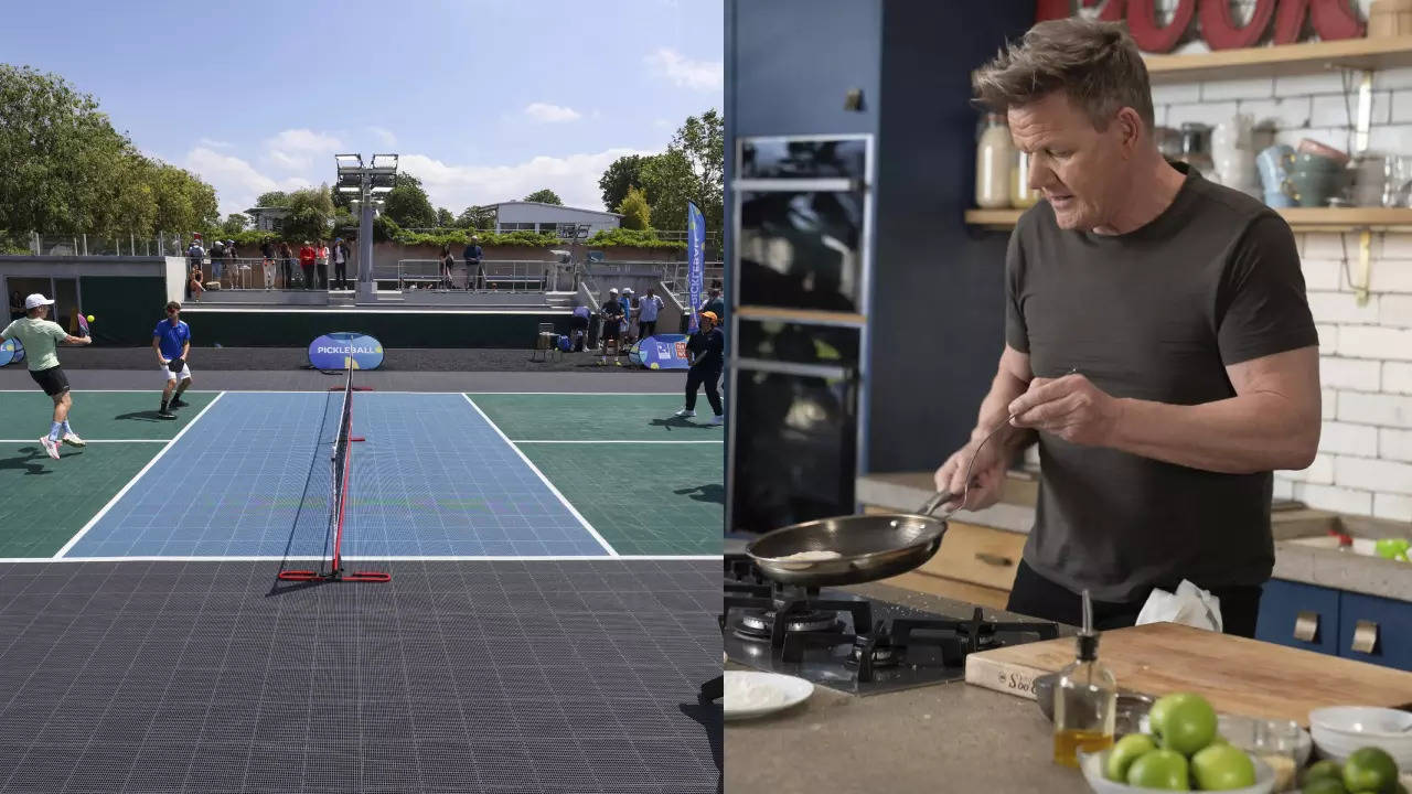 Renowned Chef Gordon Ramsay Adds Pickleball Twist In His Celebrated Show Hell's Kitchen