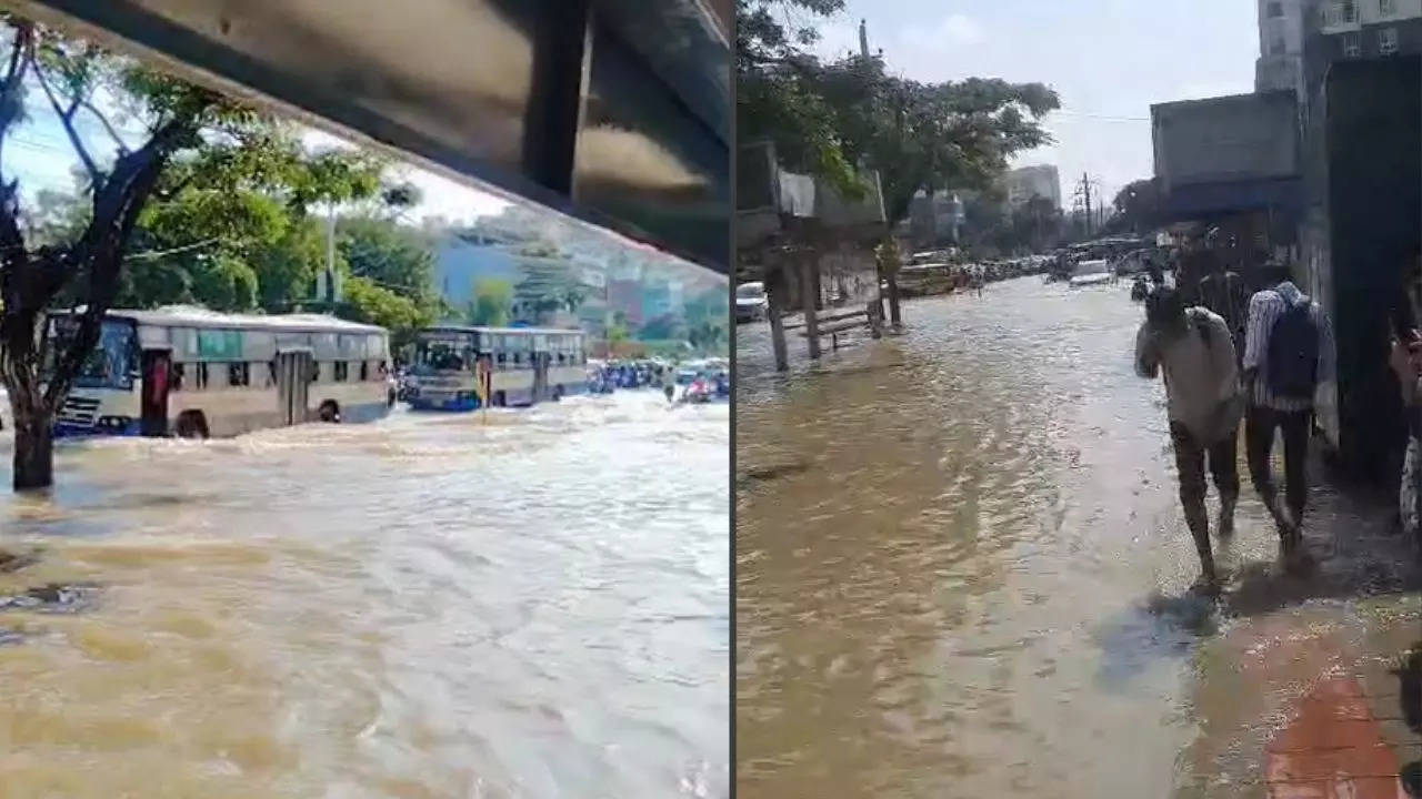 Representative Image: Waterlogging In Bengaluru