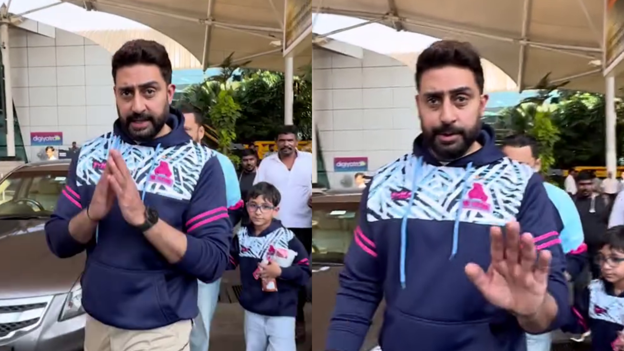 Abhishek Bachchan Gets Annoyed By Paparazzi, Tells Him 'Bas Bhaiya Abhi Ho Gaya' With Folded Hands