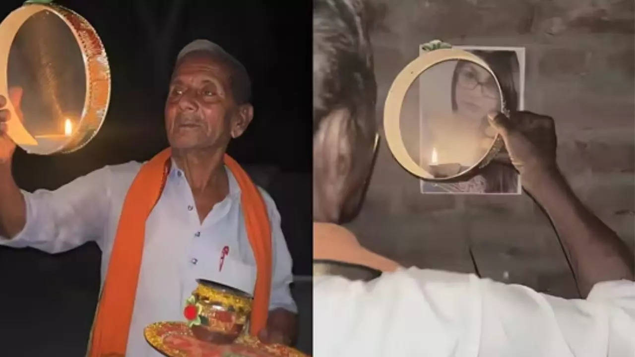 Elderly Man Observes Karwa Chauth Fast For Mia Khalifa