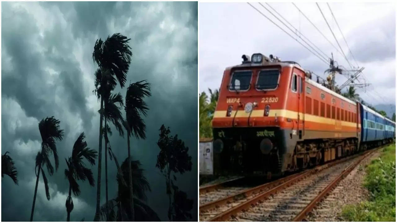 Cyclone Dana Effect Indian Railways Cancelled Several Trains Here is the list