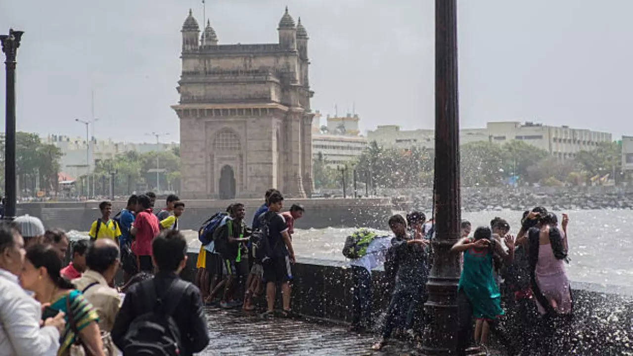 Representative Image; The IMD Predicts Light Rain In Mumbai Today