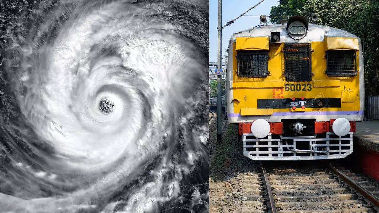 Cyclone Dana Updates 160 local trains cancelled in sealdah division amid cyclonic situation