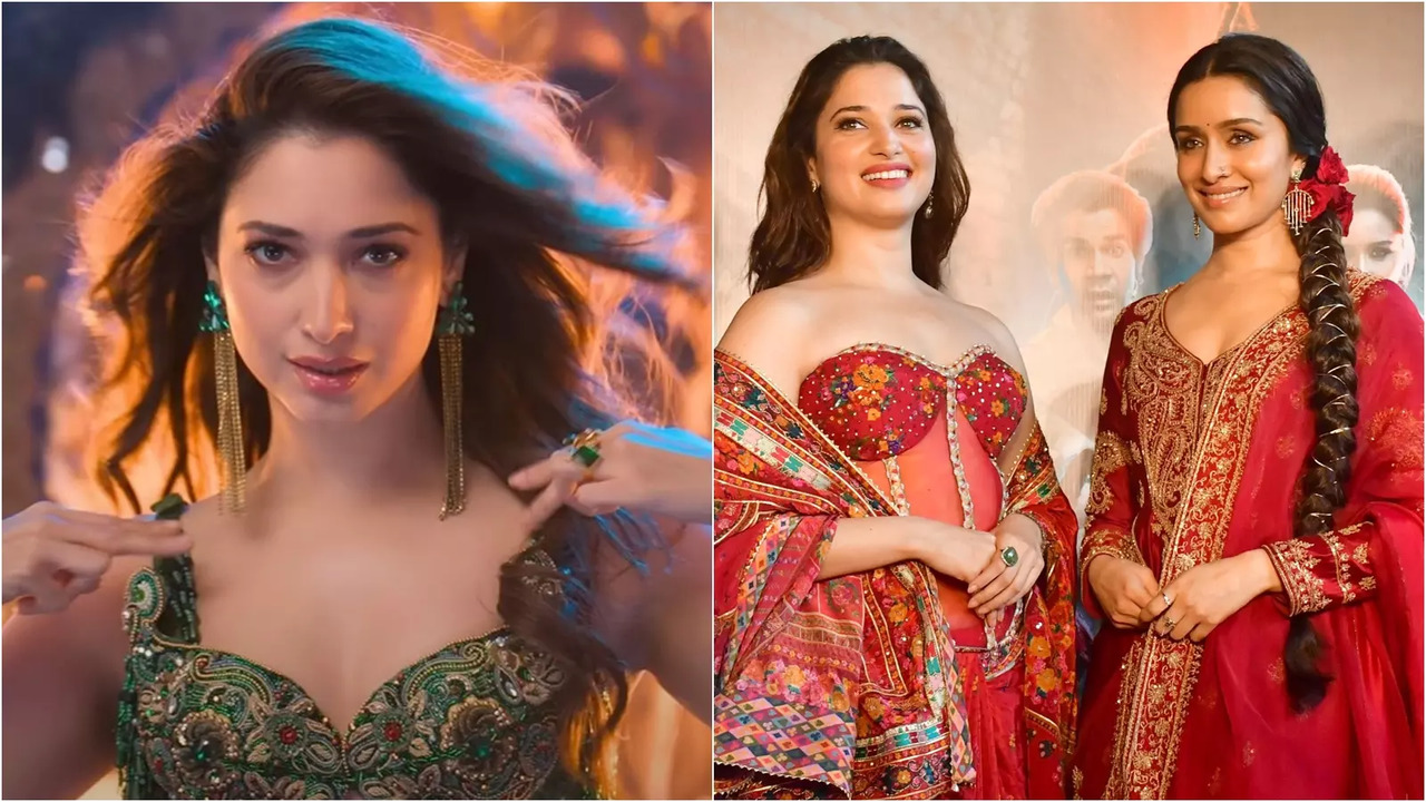 Stree 2 Song Aaj Ki Raat: Tamannaah Bhatia Posts BTS 'Angle You Never Saw Coming', Shraddha Kapoor Calls Her 'Fireball'