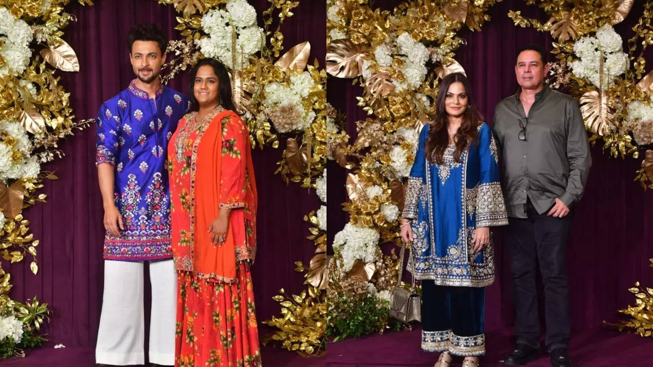 Salman Khan's Sisters Arpita And Alvira Soak In Festive Spirit As They Attend Manish Malhotra's Diwali Bash