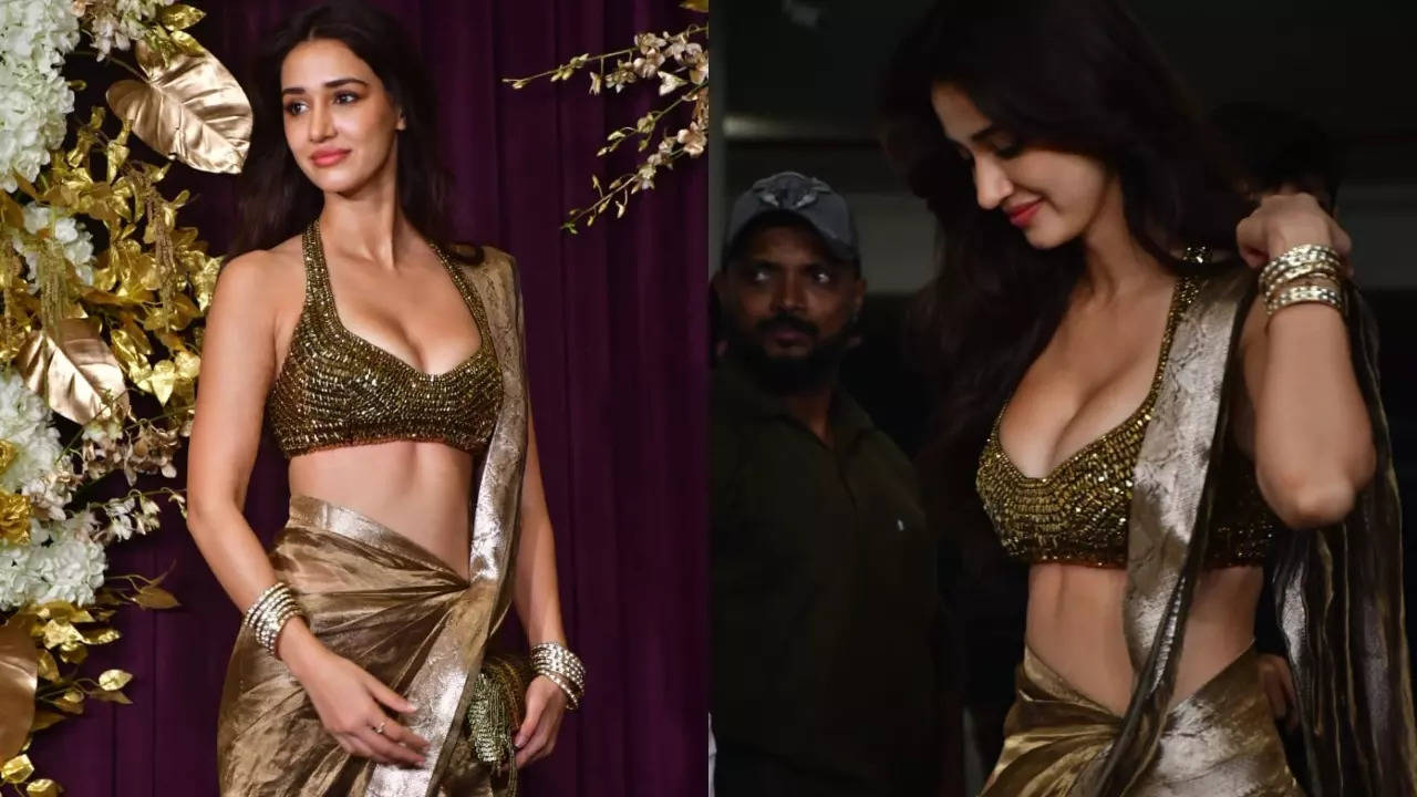 Disha Patani's BOLD Saree Look Sparks Brutal Online Trolling: Pallu Thinking What Am I Doing Here