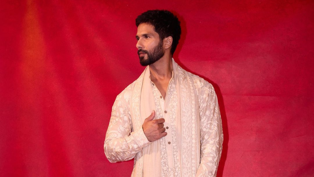 Shahid Kapoor's splendid kurta decoded