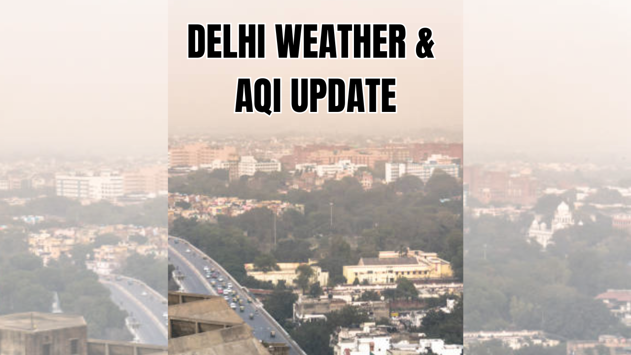 Delhi weather and AQI today (Representational Image)