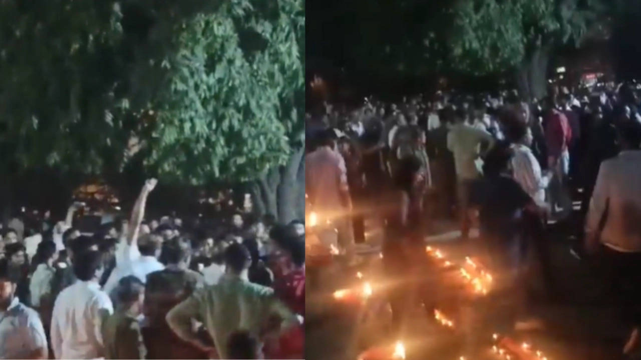 Jamia Millia Islamia Protest on October 22 during Diwali Celebrations