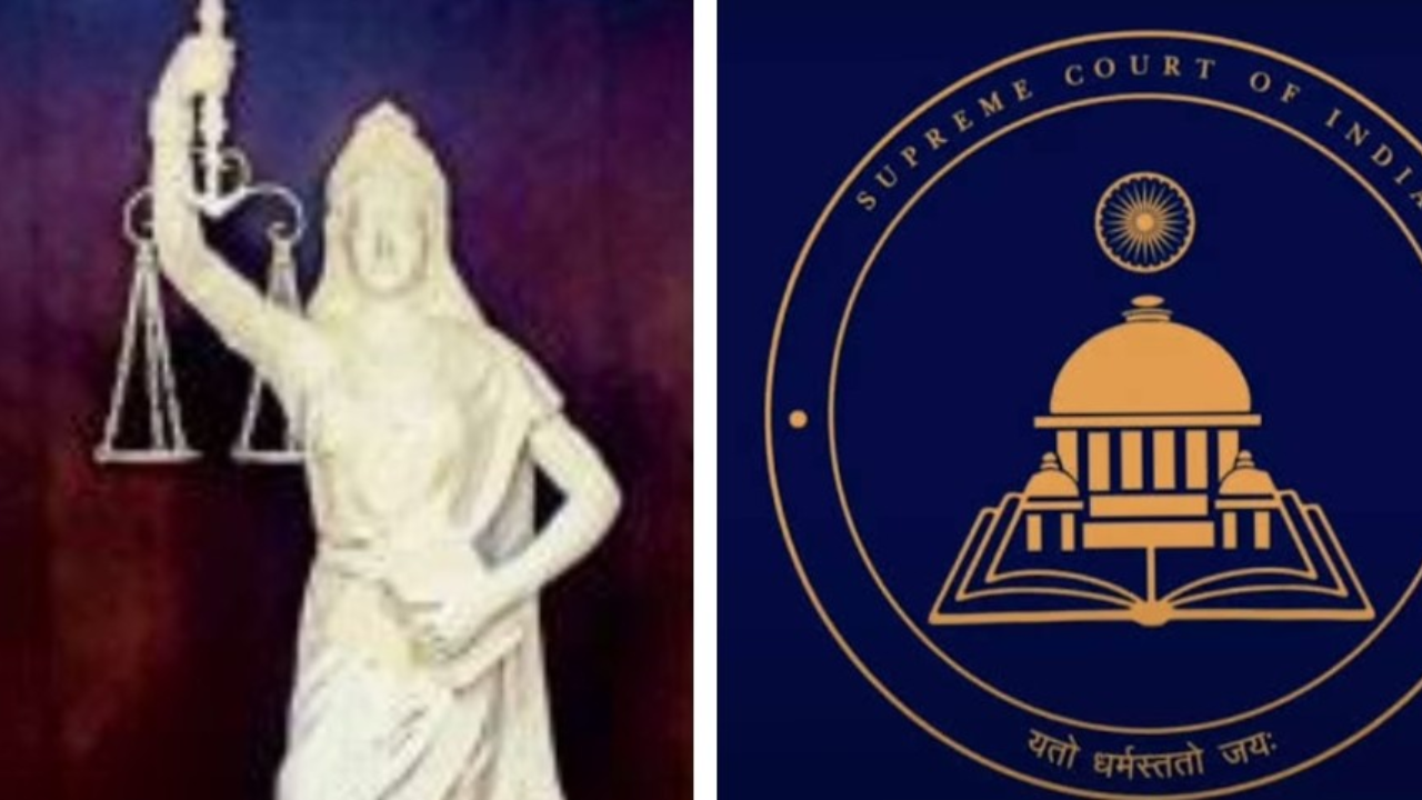 Lady Justice And Emblem