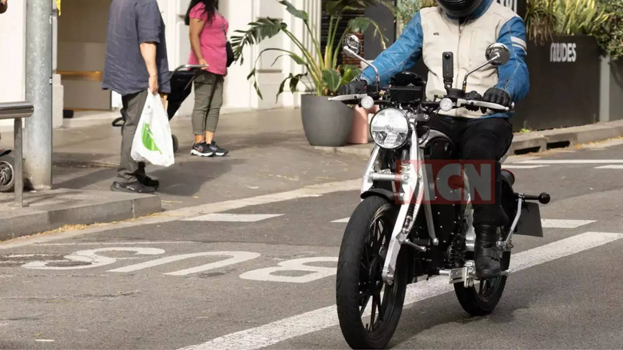 Royal Enfield Electric Bike Spy Times Drive