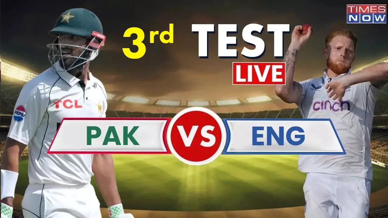 PAK vs ENG, 3rd Test Live Score, Pakistan vs England Updates ...