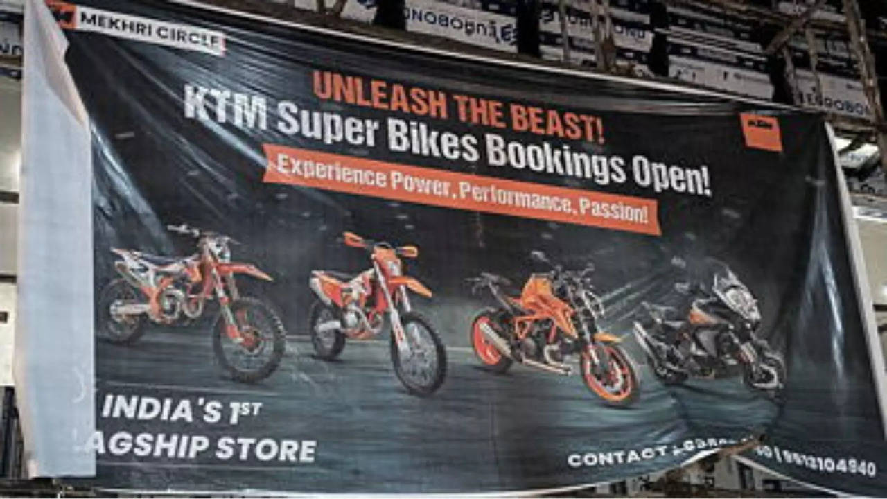 KTM superbike poster Times Drive